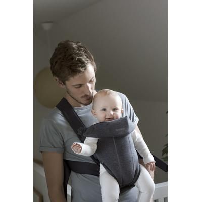BabyBjrn Baby Carrier Mini 3D Jersey, Dark Gray