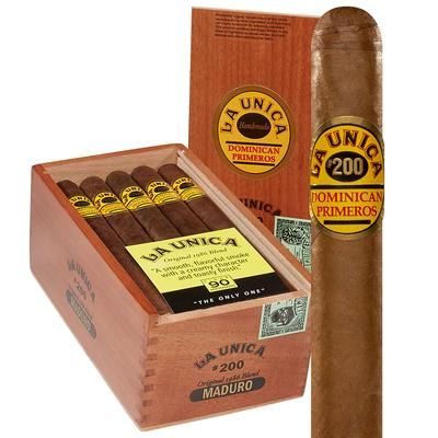 La Unica 200 Maduro Churchill - Box of 20