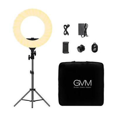 GVM Bi-Color LED Ring Light (14") GVM-HD-14S