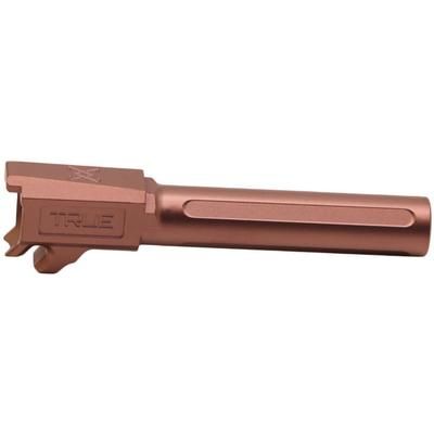 True Precision Pistol Barrel 9mm 1/2x28 Thread Sig P365 XL Non-Threaded Copper Sub-Compact TP-P365XLB-XC