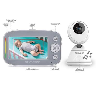 Summer Infant Baby Pixel Cadet 4.3 Inch Color Video Monitor