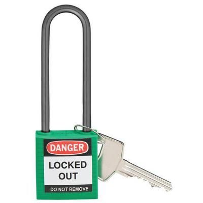Cadenas De Sécurité Compact Anse Alu Vert - Brady