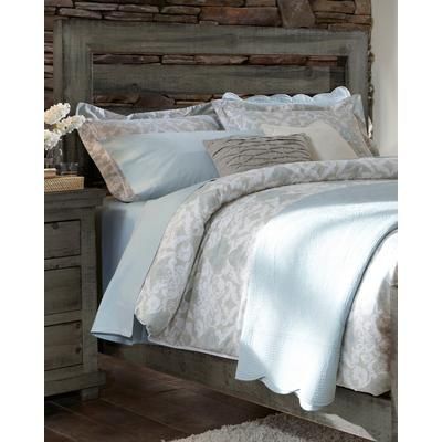 Willow Queen Slat Headboard in Distressed Dark Gray - Progressive Furniture P600-60