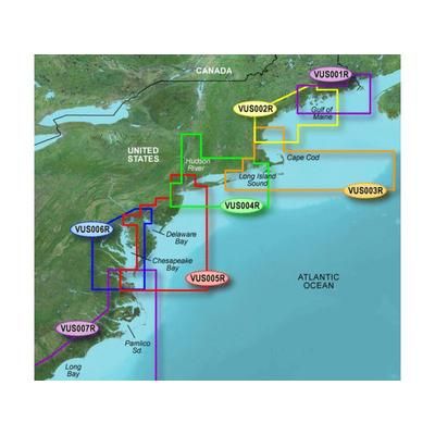 Garmin BlueChart g2 Vision - New York JUL 08 US004R SD Card 010-C0705-00