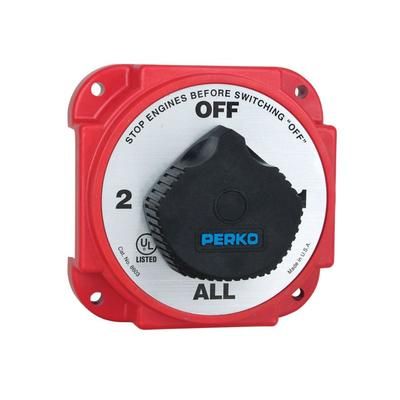 Perko Duty Battery Selector Switch w/Alternator Field Disconnect Heavy 8603DP