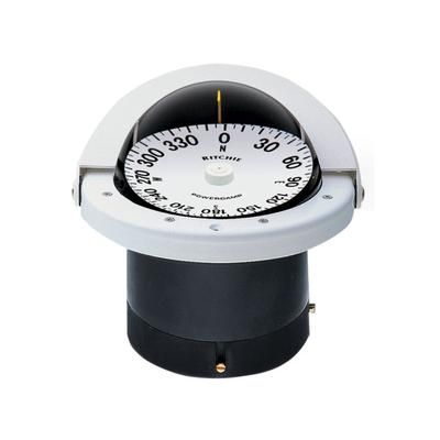 Ritchie FN-201W Navigator Compass - Flush Mount - White FNW-201