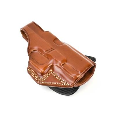 Galco Professional Law Enforcement Paddle Leather Holster Glock 19/Glock 23/Glock 32 Right Hand Plain Tan PLE226