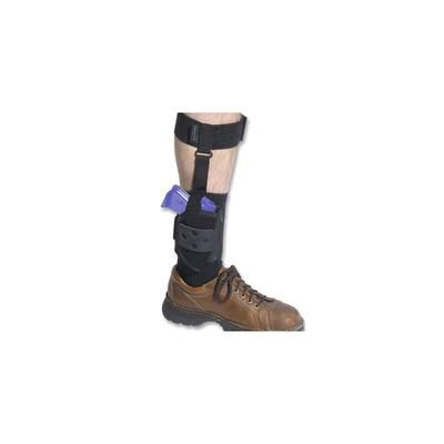 Elite Survival Systems Ankle Holster w/Calf Strap Ambidextrous Size 1LRuger LCP/Kel-Tec P-3At/P32 w/Laser Black AAHSLS-1L