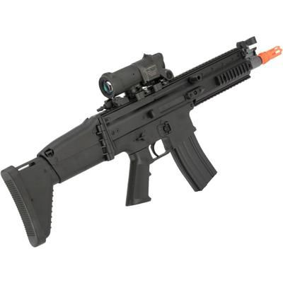 FN Herstal Licensed SCAR-L Airsoft AEG Rifle Polymer Body Black Large 200961