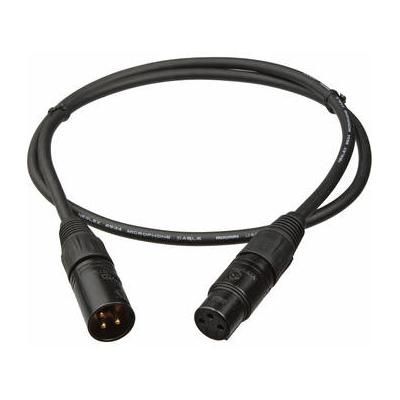 Mogami Gold Studio XLR Female to XLR Male Microphone Cable (3', Black) GOLDSTUDIO03