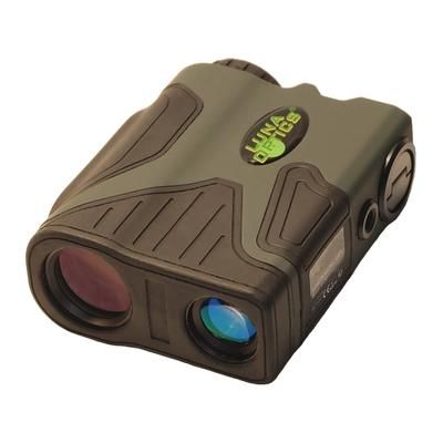 Luna Optics 7x24mm Laser Rangefinder Monocular 1300 yds Maximum Range Waterproof w/ Angle Measurement & Ballistic App Green/Black LRF1300M-PRO
