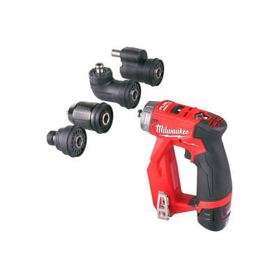 Milwaukee - perceuse visseuse à mandrin amovible 12 volts M12 FDDXKIT-202X