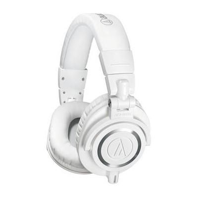 Audio-Technica ATH-M50xWH Closed-Back Monitor Headphones (White) ATH-M50XWH