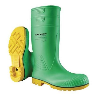 bottes de sécurité chimie vert 40