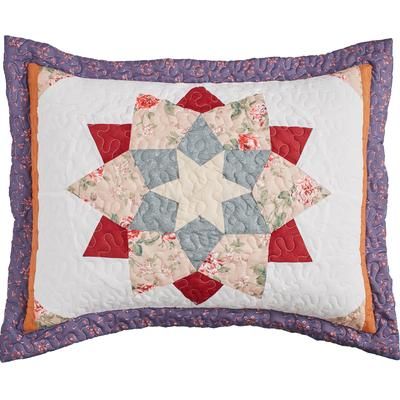 Virginia Sham by BrylaneHome in Multi (Size KING) Pillow