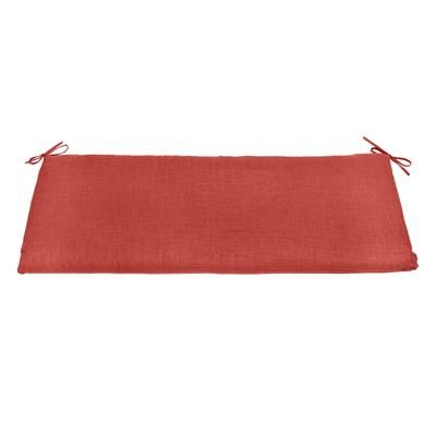 BH Outdoor Performance Bench Cushion by BrylaneHome in Geranium Patio Furniture Padding