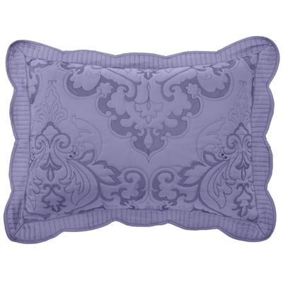 Amelia Sham by BrylaneHome in Lavender (Size KING) Pillow