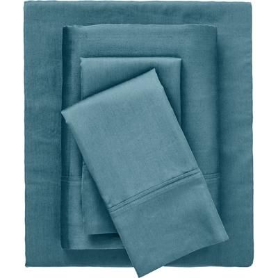 Bed Tite™ 500 Thread Count Sheet Set by BrylaneHome in Peacock (Size QUEEN)