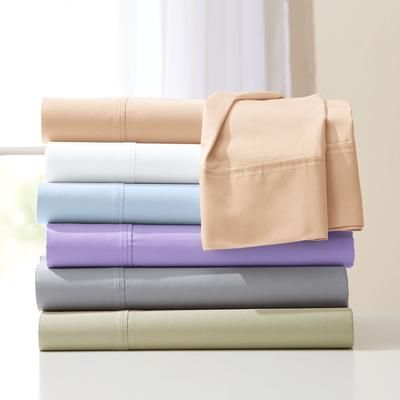 Bed Tite™ 500 Thread Count Cotton Sheet Set by BrylaneHome in Blush (Size KING)