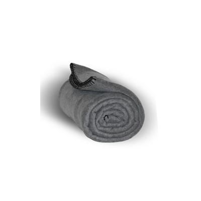 Alpine Fleece 8700 Throw Blanket in Charcoal | Polyester LB8700