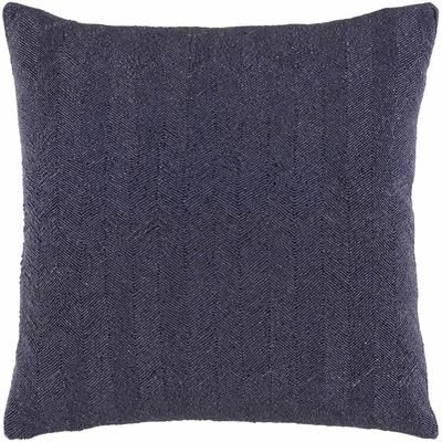 Allansford 13"L x 20"W Modern Cotton Dark Purple Lumbar Pillow - Boutique Rugs