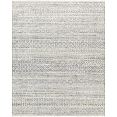 Wessington 2' x 3' Wool Light Gray/Cream/Medium Gray/Navy Area Rug - Boutique Rugs