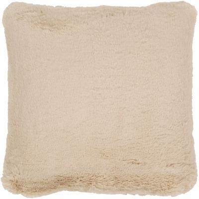 Mcminnville 20" Square Modern Tan Throw Pillow - Boutique Rugs