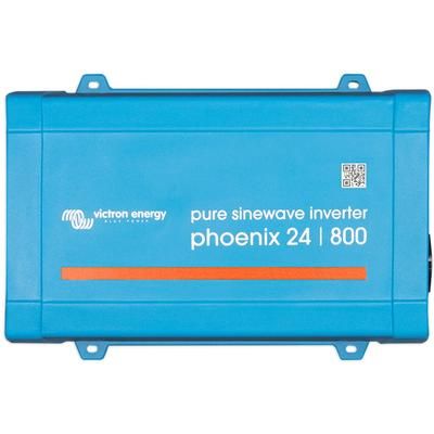 Victron Energy Phoenix Inverter VE.Direct 24 volts 800W 120 VAC 50/60Hz Blue PIN241800500