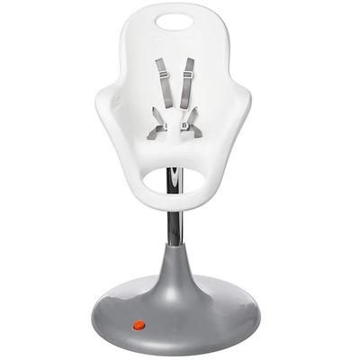 Boon Flair Pedestal Highchair - White/Gray