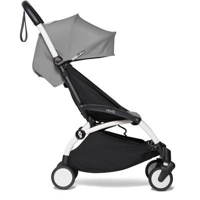 Babyzen YOYO2 6+ & Clek Liingo Travel System - White /Grey