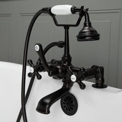 Randolph Morris Deck Mount Clawfoot Tub Faucet with Handshower RM463ORB