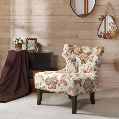 Madison Park Accent Chair in Orange Multi - Olliix MP100-0993