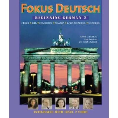 Fokus Deutsch: Beginning German 2 (Student Edition + Listening Comprehension Audio Cd) [With Cd]