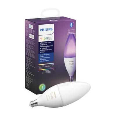 Philips Hue E12 Bulb with Bluetooth (White & Color Ambiance) - [Site discount] 556968