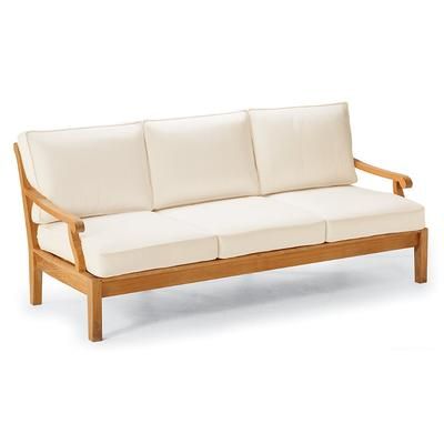 Cassara Seating Replacement Cushions - Loveseat, Standard, Air Blue - Frontgate