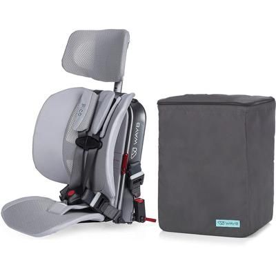 WAYB Pico Forward Facing Travel Car Seat + Travel Bag - Slate