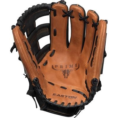 Easton Prime PSP125 12.5" Slowpitch Softball Glove - Left Hand Throw Brown/Black