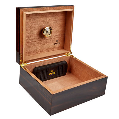 Ashton Classic Savoy Humidor Macassar - 50 Capacity