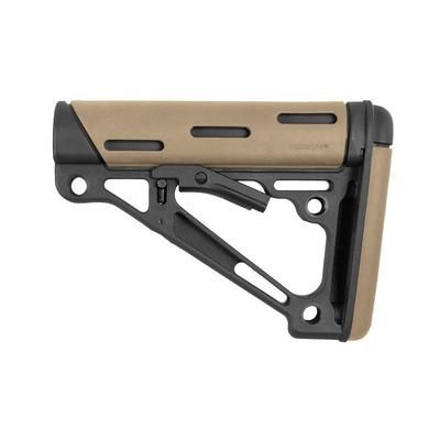 Hogue Overmolded Collapsible Buttstock Commercial Tan 15350