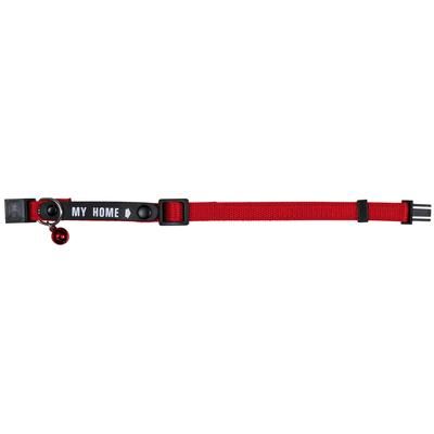 Trixie Cat Collar with Address Tag (Red)