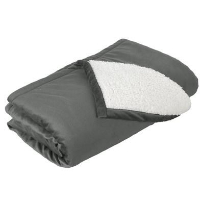 Port Authority BP40 Mountain Lodge Blanket in Hearth Grey size OSFA | Polyester
