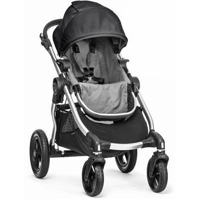 Baby Jogger City Select Double Stroller - Gray/Black/Jet