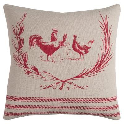 " 20" x 20" Pillow Cover - Rizzy Home COVT11036RE002020"