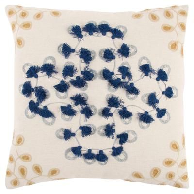 " 20" x 20" Pillow Cover - Rizzy Home COVT13074IVBL2020"