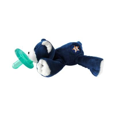 "Houston Astros WubbaNub Bear Plush and Pacifier"