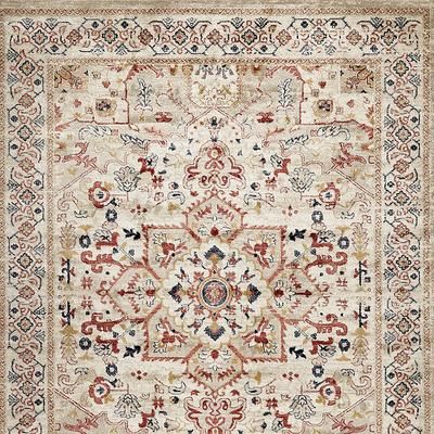Whetherby Performance Area Rug - Blue, 4' x 6' - Frontgate