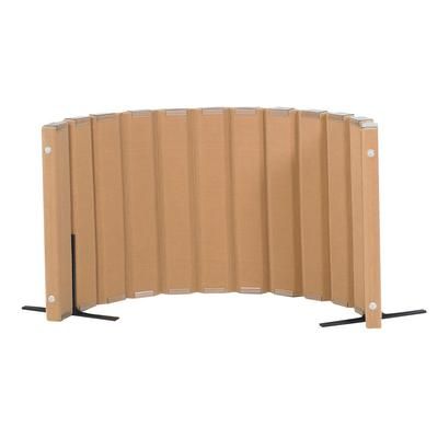 "Quiet Divider with Sound Sponge 30" x 6' Wall - Natural Tan - Children's Factory AB8400NT"