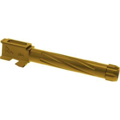 Rival Arms Glock 17 Gen3/4 Precision Threaded Drop-in Barrel Gold RA-RA20G102E