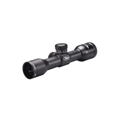 BSA Optics Tactical Weapon Rifle Scope 4x30mm Mil-Dot Reticle w/Rings AR & SKS Mount Scope Black Matte TW4X30