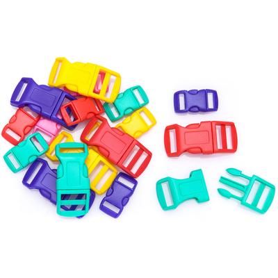 Kit de fermoirs, multicolore, 18 pièces